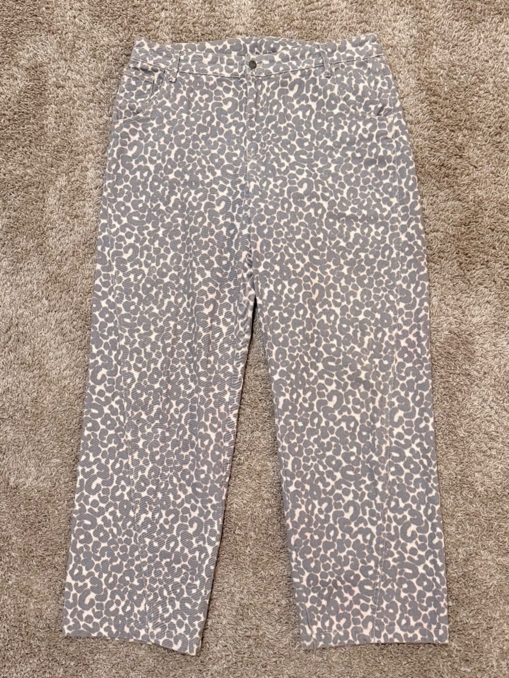 Wild Fable leopard print jeans